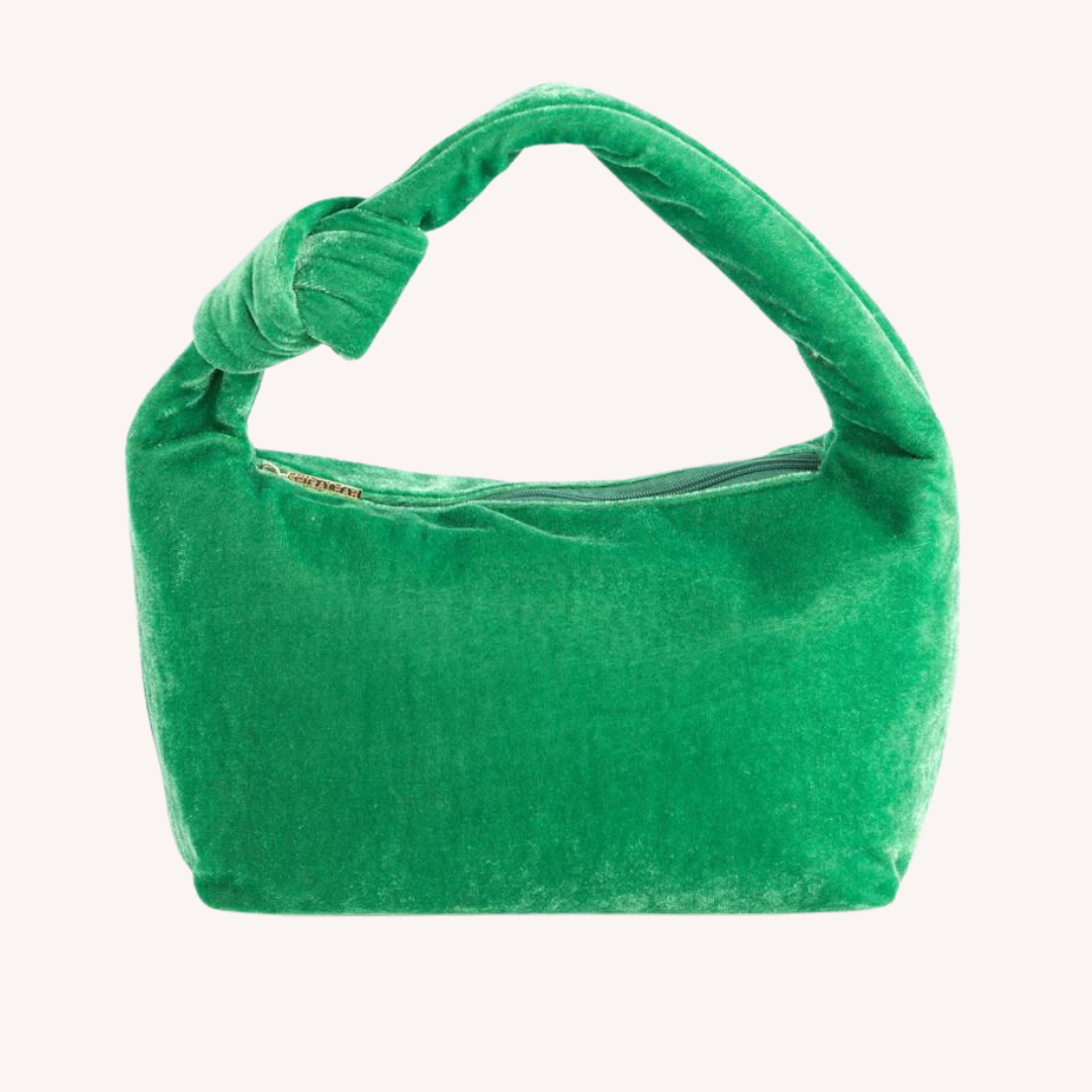 Dana Mini Bag- Green Velvet