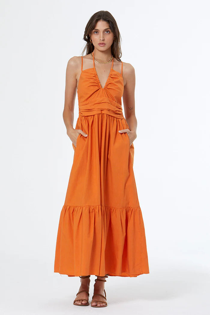 Tally Dress- Deep Amber