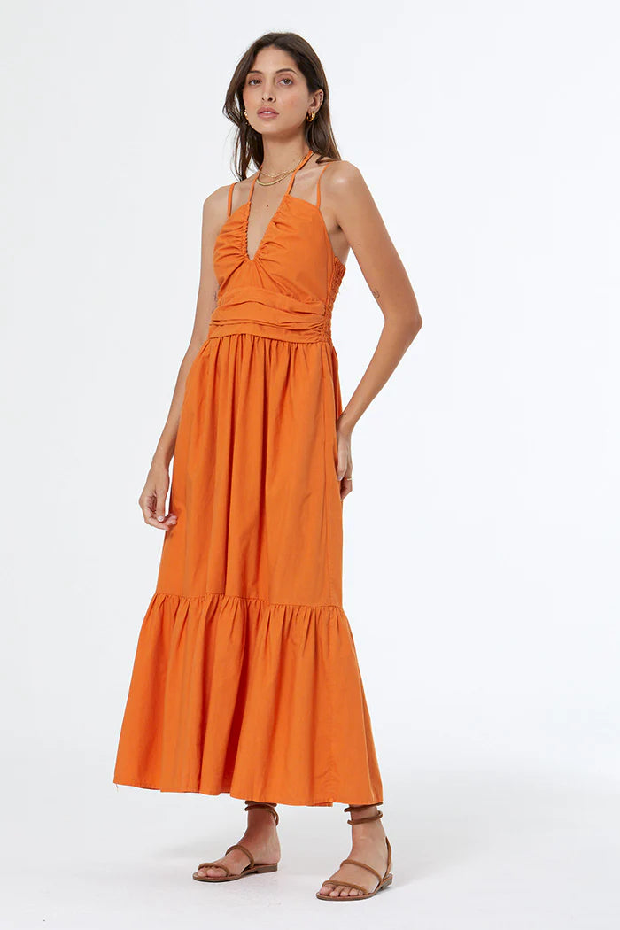 Tally Dress- Deep Amber