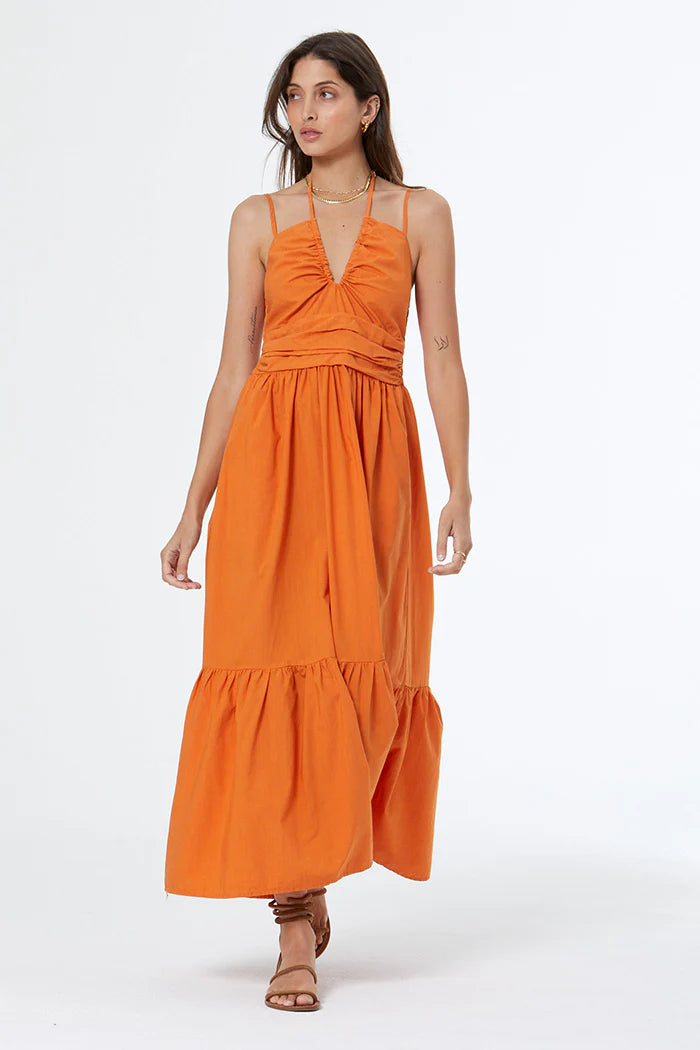 Tally Dress- Deep Amber