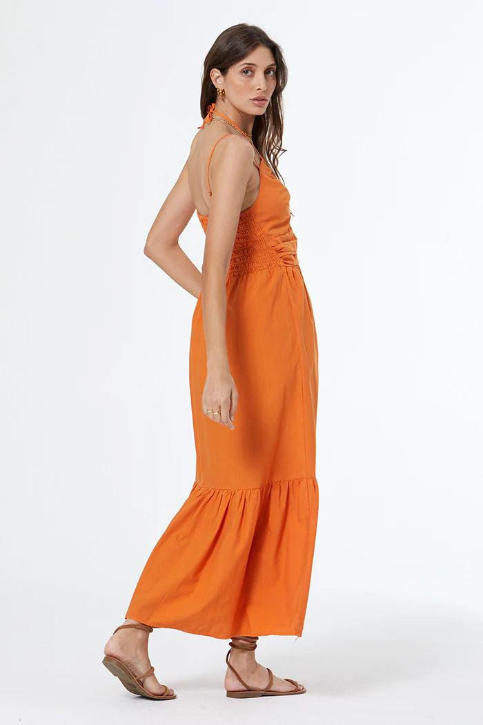 Tally Dress- Deep Amber